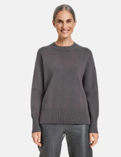 Gerry Weber Softer Pullover Mit Verlängertem Rückenteil Und Seitenschlitzen 15 Gerry Weber Softer Pullover Mit Verlängertem Rückenteil Und Seitenschlitzen -Feine Mode softer pullover mit verlaengertem rueckenteil und seitenschlitzen 01