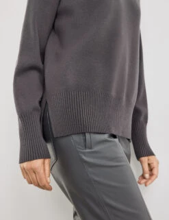 Gerry Weber Softer Pullover Mit Verlängertem Rückenteil Und Seitenschlitzen 12 Gerry Weber Softer Pullover Mit Verlängertem Rückenteil Und Seitenschlitzen -Feine Mode softer pullover mit verlaengertem rueckenteil und seitenschlitzen 100