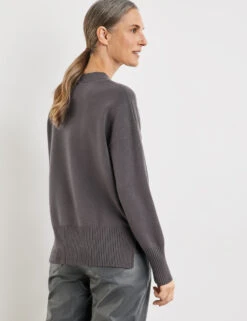 Gerry Weber Softer Pullover Mit Verlängertem Rückenteil Und Seitenschlitzen 14 Gerry Weber Softer Pullover Mit Verlängertem Rückenteil Und Seitenschlitzen -Feine Mode softer pullover mit verlaengertem rueckenteil und seitenschlitzen 104