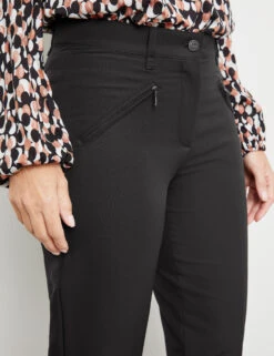 Gerry Weber Stretchhose Citystyle Mit Zippertaschen -Feine Mode stretchhose citystyle mit zippertaschen 100