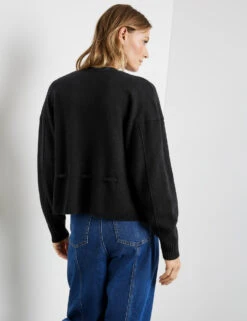 Taifun Strickjacke Mit Taillenband -Feine Mode strickjacke mit taillenband 104