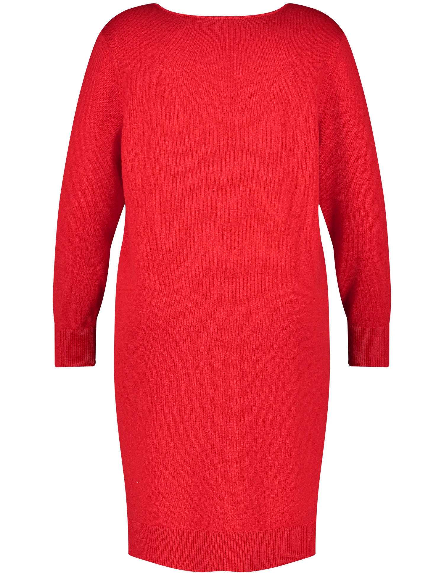 Strickkleid Mit V-Ausschnitt 5 Strickkleid Mit V-Ausschnitt - Image 3