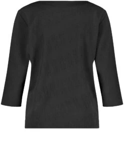 Gerry Weber Sweatshirt Mit Jacquard-Struktur -Feine Mode sweatshirt mit jacquard struktur 03