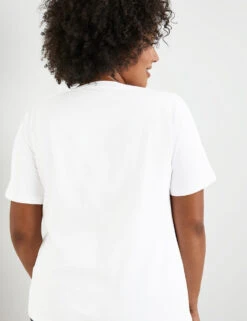 T-Shirt Mit Herz-Print -Feine Mode t shirt mit herz print 104