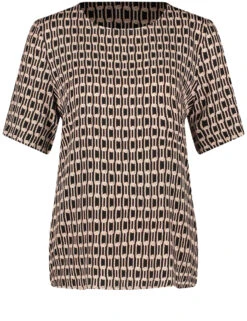 Feine Mode -Feine Mode t shirt mit kettendruck 02