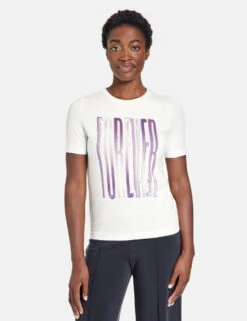 Gerry Weber T-Shirt Mit Wording-Print -Feine Mode t shirt mit wording print 01