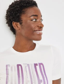 Gerry Weber T-Shirt Mit Wording-Print -Feine Mode t shirt mit wording print 100