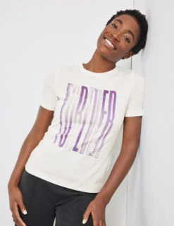 Gerry Weber T-Shirt Mit Wording-Print -Feine Mode t shirt mit wording print 102