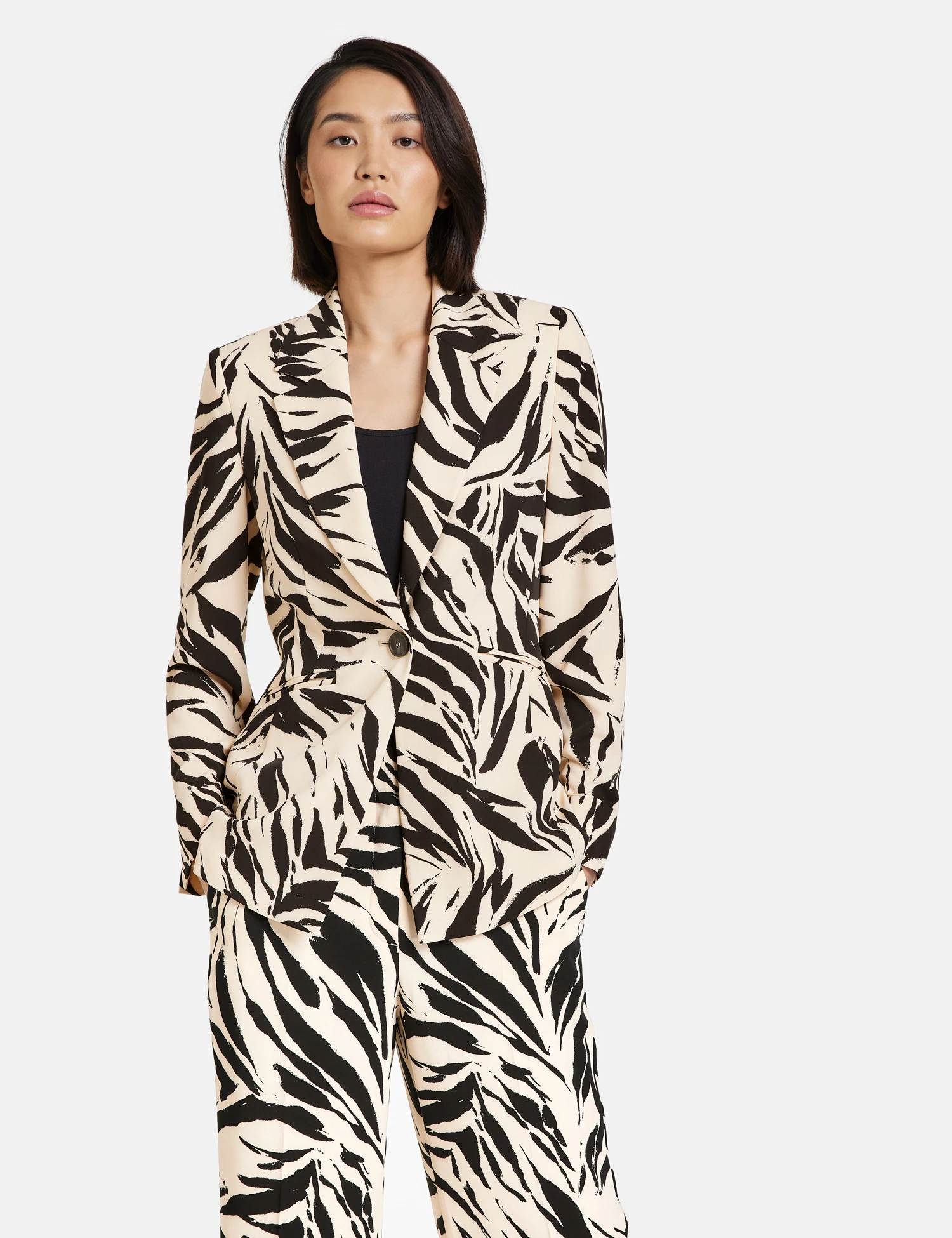 Taifun Taillierter Blazer Mit Print 9 Taifun Taillierter Blazer Mit Print - Image 7