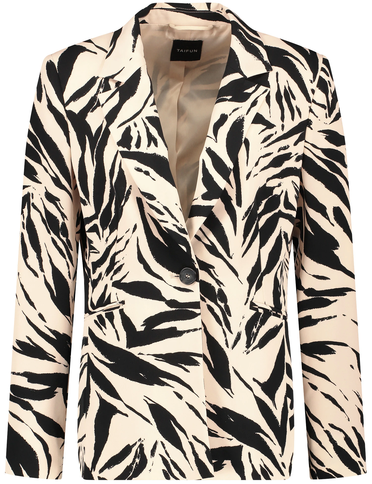 Taifun Taillierter Blazer Mit Print 4 Taifun Taillierter Blazer Mit Print - Image 2