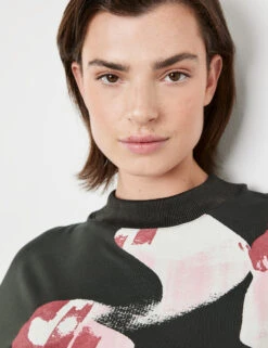 Taifun Trend-Shirt Mit Platziertem Print -Feine Mode trend shirt mit platziertem print 100