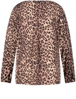 Tunika Mit Leo-Print -Feine Mode tunika mit leo print 03