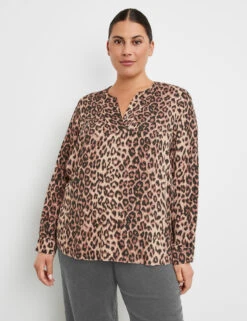 Tunika Mit Leo-Print