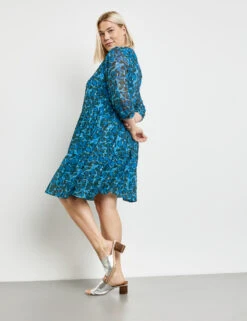 Tunikakleid Mit Allover-Print -Feine Mode tunikakleid mit allover print 102