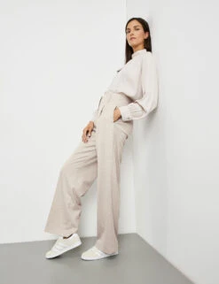 Gerry Weber Weite Hose Mit Bundfalten -Feine Mode weite hose mit bundfalten 102