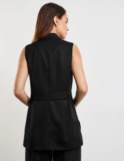 Taifun Weste Mit Revers -Feine Mode weste mit revers 104