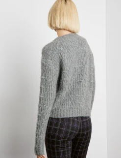 Gerry Weber Wollpullover Mit Struktur-Strick -Feine Mode wollpullover mit struktur strick 104